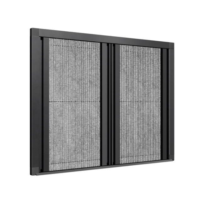 Moustiquaire plissée ouverture bilatérale double