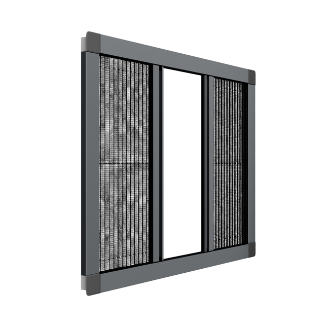 Moustiquaire Fenêtre Sans Perçage Ouverture Centrale