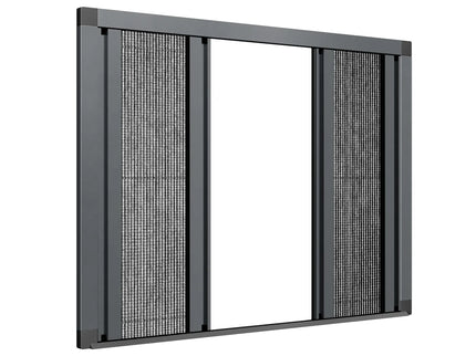 Moustiquaire 4 vantaux Double Ouverture Bilatérale