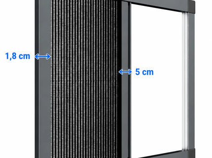 Moustiquaire 1 vantail Sans Perçage