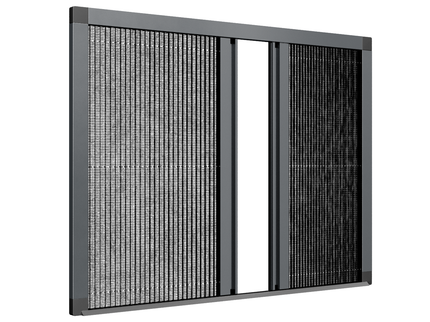 Moustiquaire Baie Vitrée Ouverture Centrale