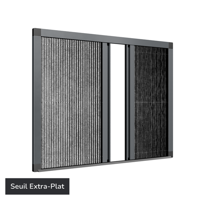 Moustiquaire Baie Vitrée Ouverture Centrale