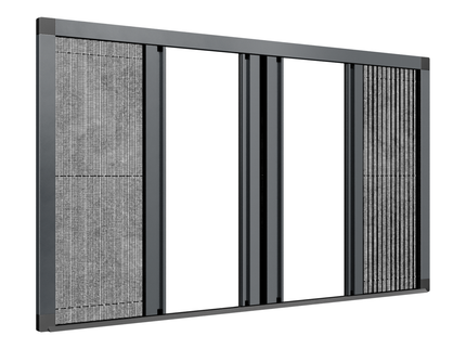 Moustiquaire Baie Vitrée Double Ouverture Centrale