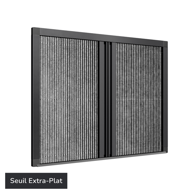 Moustiquaire Baie Vitrée Ouverture Centrale